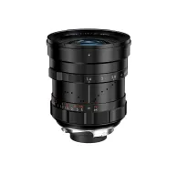 Thypoch DZO Simera 21mm f/1.4 black lens for Leica M mount with attached hood, highlighting the aperture and focus ringsThypoch DZO Simera 21mm f/1.4 black lens for Leica M mount with attached hood, highlighting the aperture and focus rings