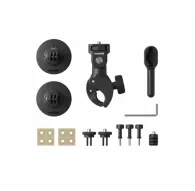Insta360 Motorcycle Package V2 full mounting kit with handlebar clamp, adhesive helmet mounts, anti-slip rings, adapters, and tools for secure motorcycle camera setupInsta360 Motorcycle Package V2 full mounting kit with handlebar clamp, adhesive helmet mounts, anti-slip rings, adapters, and tools for secure motorcycle camera setup
