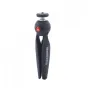 Manfrotto PIXI Mini Tripod black with ball head and quick-release button for compact cameras and camcorders