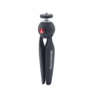 Manfrotto PIXI Mini trijods melns ar ball head un ātri atbrīvošanas pogu kompaktām kamerām un videokamerāmManfrotto PIXI Mini trijods melns ar ball head un ātri atbrīvošanas pogu kompaktām kamerām un videokamerām