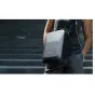 PGYTECH Mavic 3 carrying case with shoulder strap, sleek gray design, and IP34 water-resistant features for secure drone transport
