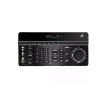 Пульт управления TelyCam V-Joy+ AT TLC-50TC для PTZ-камер по протоколу NDI/IP с автотрекингом, центральным 4D джойстиком, встроенным OLED-дисплеем и поддержкой мультипротокола