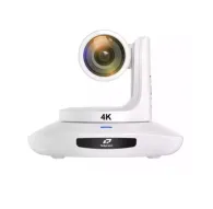 PTZ-камера TelyCam Vision+ 4KN 12X белого цвета с разрешением 4K60 и 12-кратным оптическим зумом, предназначенная для профессионального стриминга и вещания.PTZ-камера TelyCam Vision+ 4KN 12X белого цвета с разрешением 4K60 и 12-кратным оптическим зумом, предназначенная для профессионального стриминга и вещания.