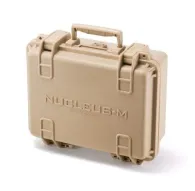 Tilta Nucleus-M II waterproof hard case for lens control system - sturdy tan protective transport case with reinforced handles and waterproof designTilta Nucleus-M II waterproof hard case for lens control system - sturdy tan protective transport case with reinforced handles and waterproof design