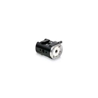 Tilta TGA-NRA-L Left Side NATO Rail to ARRI Rosette Adapter with Cold Shoe Mounts for DJI RS Series Gimbals - Black
