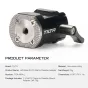 Tilta TGA-NRA-L Left Side NATO Rail to Rosette Adapter featuring ARRI rosette and dual cold-shoe mounts for DJI RS series gimbals