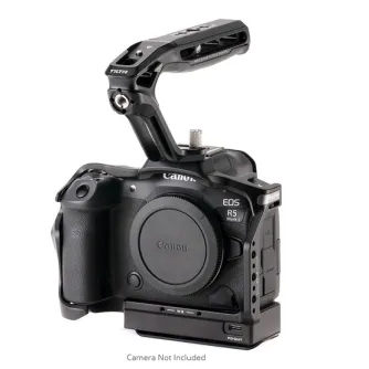 Tilta TA-T68-A-B kamera korpuss ar dzesēšanas sistēmu Canon R5 Mark II, ar ergonomisku Xeno Top Handle un Arca-Swiss bāzi