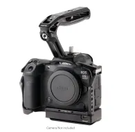 Tilta TA-T68-A-B kamera korpuss ar dzesēšanas sistēmu Canon R5 Mark II, ar ergonomisku Xeno Top Handle un Arca-Swiss bāziTilta TA-T68-A-B kamera korpuss ar dzesēšanas sistēmu Canon R5 Mark II, ar ergonomisku Xeno Top Handle un Arca-Swiss bāzi