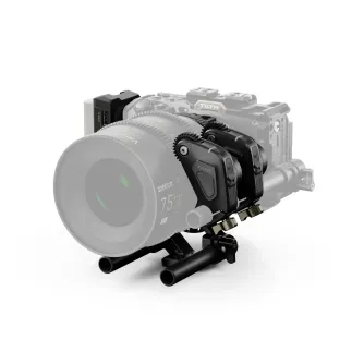Tilta Nucleus Auto Focus Adapter Dual Nano II Motor Kit E to PL mount with wireless motors for precise focus and iris control on cinema lenses.