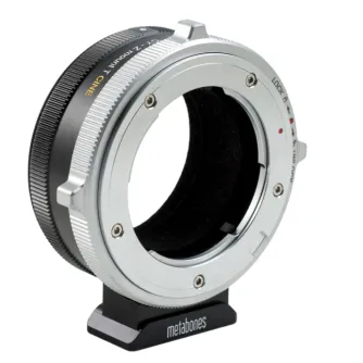 Адаптер Metabones Contax Yashica CY к Nikon Z-креплению T CINE с матовой черной отделкой, кнопкой блокировки и съемной Arca-тип стойкой для штатива