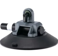 Tilta HDA-SC60-RMB-TG 6-inch suction cup mount with ARRI rosette bracket for action cameras, featuring a vacuum pump indicator and a heavy-duty aluminum bracket for stability over 100 mph.Tilta HDA-SC60-RMB-TG 6-inch suction cup mount with ARRI rosette bracket for action cameras, featuring a vacuum pump indicator and a heavy-duty aluminum bracket for stability over 100 mph.