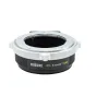 Metabones Contax Yashica to Sony E-mount T Cine Adapter black matte front view with positive-lock mechanism