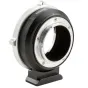 Metabones Contax Yashica to Fujifilm X-Mount cine adapter with Arca-type tripod foot, chrome-plated brass and aluminum construction, zero-play positive-lock mount for professional video and photography
