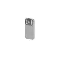 Tilta Khronos T Series Lens Mount Adapter for iPhone 17 Pro - secure space gray tray with quick-release latch and safety buckle for Fotogear and Moment T-Series lensesTilta Khronos T Series Lens Mount Adapter for iPhone 17 Pro - secure space gray tray with quick-release latch and safety buckle for Fotogear and Moment T-Series lenses