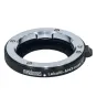 Metabones Leica M uz Micro Four Thirds adapteris - melnā hromēta misiņa gredzens ar pretspogu flokētu iekšpusi precīzai manuālai objektīvu montāžai