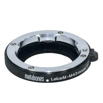 Адаптер Metabones для объективов Leica M на камеры Micro Four Thirds - хромированный латунный кольцевой переходник с антибликовым флокированным внутренним покрытием