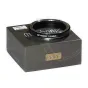 Metabones Mamiya 645 to Leica S adapter in original packaging, precision brass and matte-black lens mount for seamless compatibility.