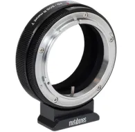 Metabones Minolta MD to Canon RF adapter with detachable Arca-type tripod foot, metallic construction, and flocked interior to reduce flareMetabones Minolta MD to Canon RF adapter with detachable Arca-type tripod foot, metallic construction, and flocked interior to reduce flare
