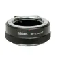 Metabones Minolta MD uz L-mount T adapteris, precīzi izgatavots no misiņa un alumīnija sakausējuma, ar satīna melnu apdari un noņemamu Arca saderīgu statīva pēdu