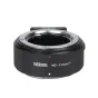Metabones Minolta MD uz Nikon Z montāžas adapteris ar Arca-tipa stativpēdu, lai precīzi savienotu senos objektīvus ar bezspoguļu kamerām