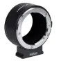 Metabones Nikon F uz E-mount T adapteris - precīzs matēts melns objektīvu adapteris ar noņemamu Arca-tipa stativpēdu bezvadu saderībai