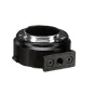 Metabones Nikon F to Fujifilm X-Mount Adapter II - black side view with Arca-type tripod foot