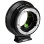 Metabones Nikon G uz Fujifilm GFX 1.26x lēcu paplašinātājs ar apertūras kontroles gredzenu un statīva kāju