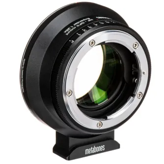 Адаптер-экспандер Metabones для объективов Nikon F-mount G на камеры Fujifilm GFX 1.26x с кольцом управления диафрагмой и штативной ногой