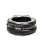 Адаптер Metabones для Nikon F на Canon RF черного матового исполнения с кольцом диафрагмы и шкалой 7-6-5-4-3-2-1-F