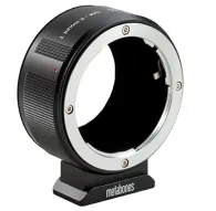 Metabones Olympus OM to Sony E-mount T adapter with detachable Arca-type tripod foot, matte black finish, precision brass constructionMetabones Olympus OM to Sony E-mount T adapter with detachable Arca-type tripod foot, matte black finish, precision brass construction
