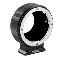 Metabones Olympus OM to Micro Four Thirds adapter with removable Arca-type tripod foot, black and silver finish, precision engineering, and flocked interior to minimize reflections.Metabones Olympus OM to Micro Four Thirds adapter with removable Arca-type tripod foot, black and silver finish, precision engineering, and flocked interior to minimize reflections.