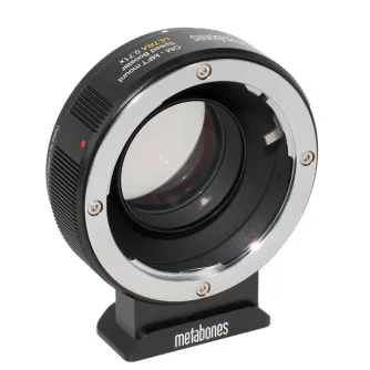 Metabones Olympus OM uz Micro Four Thirds ātruma palielinātājs ULTRA 0.71x ar noņemamu Arca saderīgu statīva kāju, matēts melns
