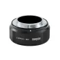 Metabones Olympus OM uz Fujifilm X-Mount T adapteris ar noņemamu Arca-tipa stativpēdu, melnā un metāliskā apdare