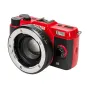 Metabones Devil Q666 0.50x ātruma palielinātājs Pentax K-mount objektīviem Pentax Q kamerām, ar manuālu atvērtuves regulēšanas gredzenu un uzlabotu gaismas caurlaidību.