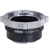 Metabones PL uz Nikon Z-montāžas adapteris ar precīzi hromētu montāžu un noņemamu Arca-tipa stativpēduMetabones PL uz Nikon Z-montāžas adapteris ar precīzi hromētu montāžu un noņemamu Arca-tipa stativpēdu