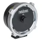Metabones PL uz Nikon Z-montāžas adapteris ar hromētu precizitāti un noņemamu Arca-tipa stativpēdu smagām objektīvām