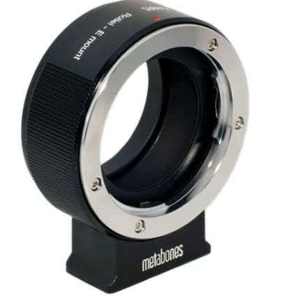 Metabones Rollei QBM uz E-mount adapteris Melns matēts