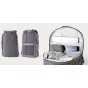 Moment Everything Backpack 21L Overnight Grey - spacious weather-resistant travel backpack with laptop sleeve, modular camera cube compatibility, and ergonomic design