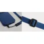 Moment Mobile Adjustable Wrist Strap in Indigo with paracord anchor for secure phone attachment, featuring durable aluminum Tri-glide buckle and woven nylon webbing