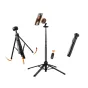 Ulanzi MT-44 B 2-in-1 selfie stick and tripod with wireless remote, 360-degree rotation ball head, cold shoe mount, and extended quadpod legs for versatile smartphone and camera use