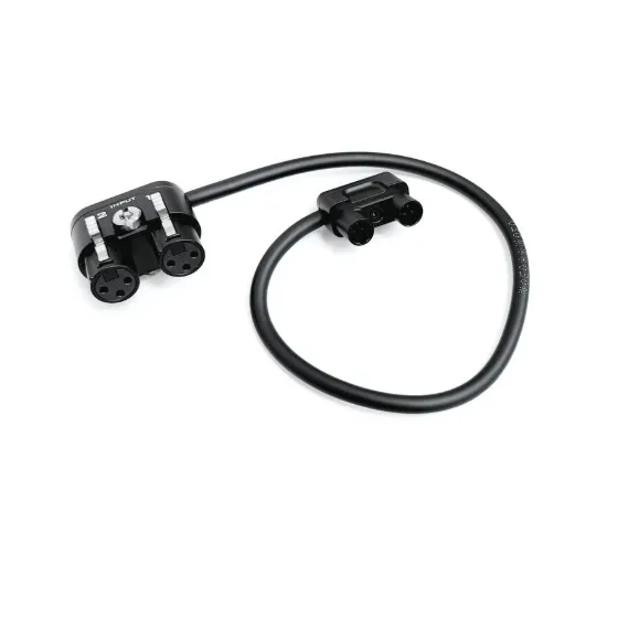 Tilta Mini XLR to 3-Pin XLR Adapter for Canon C80