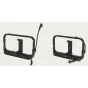 Moment 4-inch USB-C to USB-C right-angle cable with dual 90-degree connectors for compact setups, featuring USB 4.0 speed and 240W power delivery