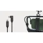Moment 9 colu USB-C leņķotais kabeļs ar izturīgu neilona apvalku, ar taisnu un leņķotu USB-C savienotāju kompaktām kameru konstrukcijām.