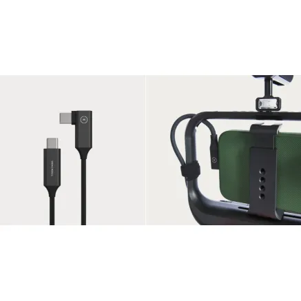 Moment Направленный USB-C на Направленный USB-C Кабель 9in