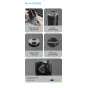 TTArtisan 17mm F1.8 Sony E-mount plātneobjektīvs ar 52mm filtru un metāla objektīva vāciņu