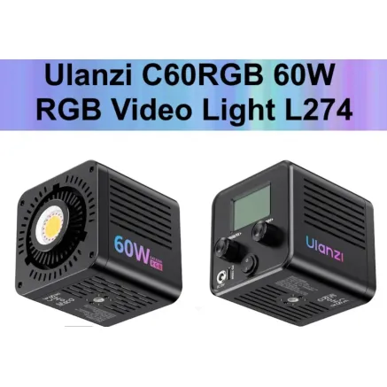 Ulanzi C60RGB 60W Bi-Color Video Gaisma