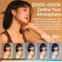 Видеосвет Ulanzi C60RGB 60Вт с регулируемой цветовой температурой 2500K-6500K для профессионального студийного освещения