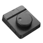 Ulanzi D100H Dial Creative Controller featuring a large rotary dial and customizable RGB keypad for precise video editing and color grading.