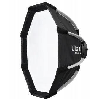Ulanzi FOLD QS30 Mini Bowens Mount Softbox 30cm with honeycomb grid and diffuser, designed for portable photography lighting