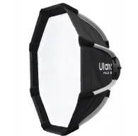Ulanzi FOLD QS30 мини-софтбокс с креплением Mini Bowens 30 см, с мёдовой решёткой и рассеивателем, предназначенный для переносного фотосъёмкиUlanzi FOLD QS30 мини-софтбокс с креплением Mini Bowens 30 см, с мёдовой решёткой и рассеивателем, предназначенный для переносного фотосъёмки